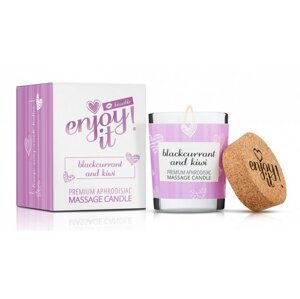 VALAVANI Masážna sviečka na telo Magnetifico - Enjoy it! - Blackcurrant and Kiwi