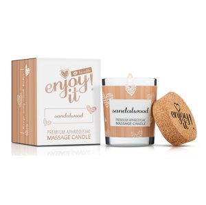VALAVANI Masážna sviečka na telo Magnetifico - Enjoy it! - Sandalwood