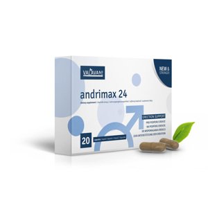 VALAVANI Andrimax 24 - 20  kapsúl na podporu potencie 1 balenie 100ml: 1 balenie 20 kapsúl