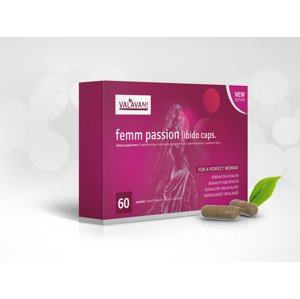 VALAVANI Femm Passion libido 60 kapsúl na zvýšenie libida 1 balenie 100ml: 1 balenie 60 kapsúl