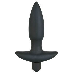 Black Velvets Vibrating Plug Medium