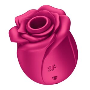 Satisfyer Pro 2 Rose Classic Rechargeable Air-Pulse Clitoral Stimulator Red
